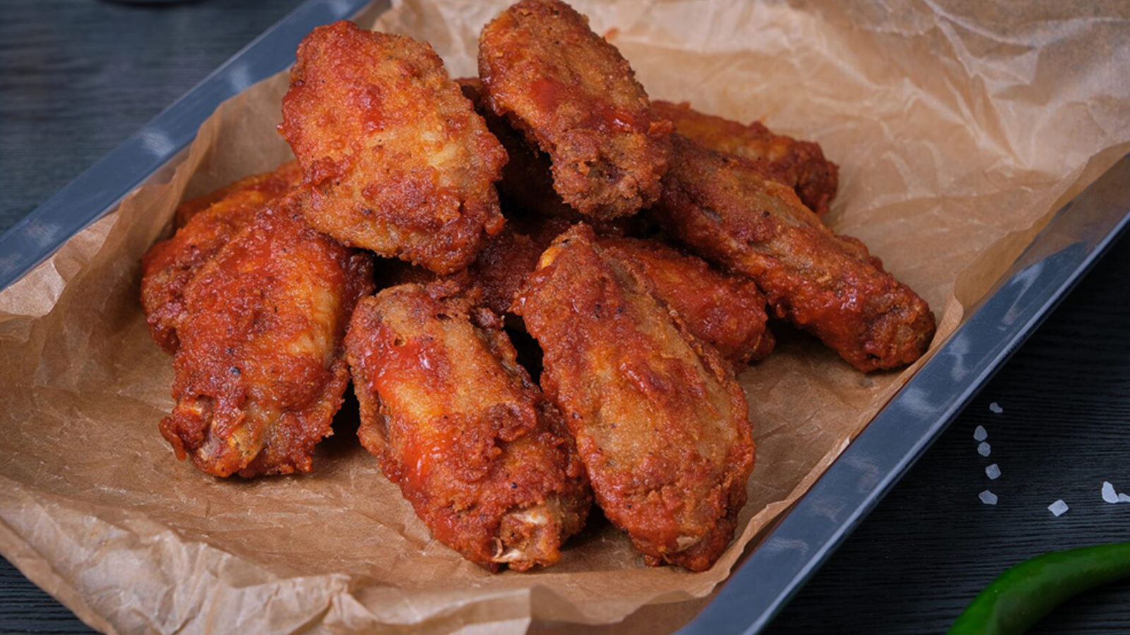 37 Oven Baked Wings (6/12 Pieces) - Image 1