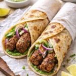 Turkish Kabab Paratha